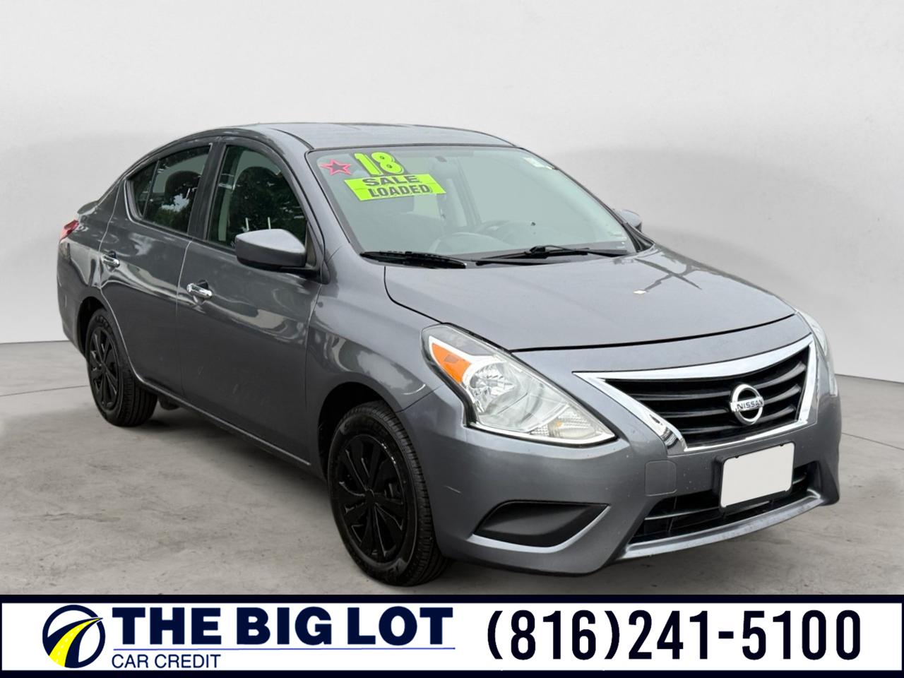 2018 NISSAN VERSA S; SL; SV