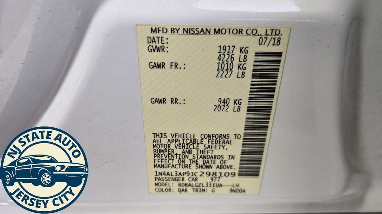 2018 Nissan Altima 2.5 S Jersey City NJ