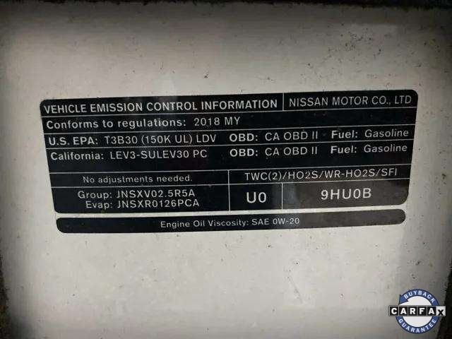 2018 Nissan Altima 2.5 SV Dallas TX
