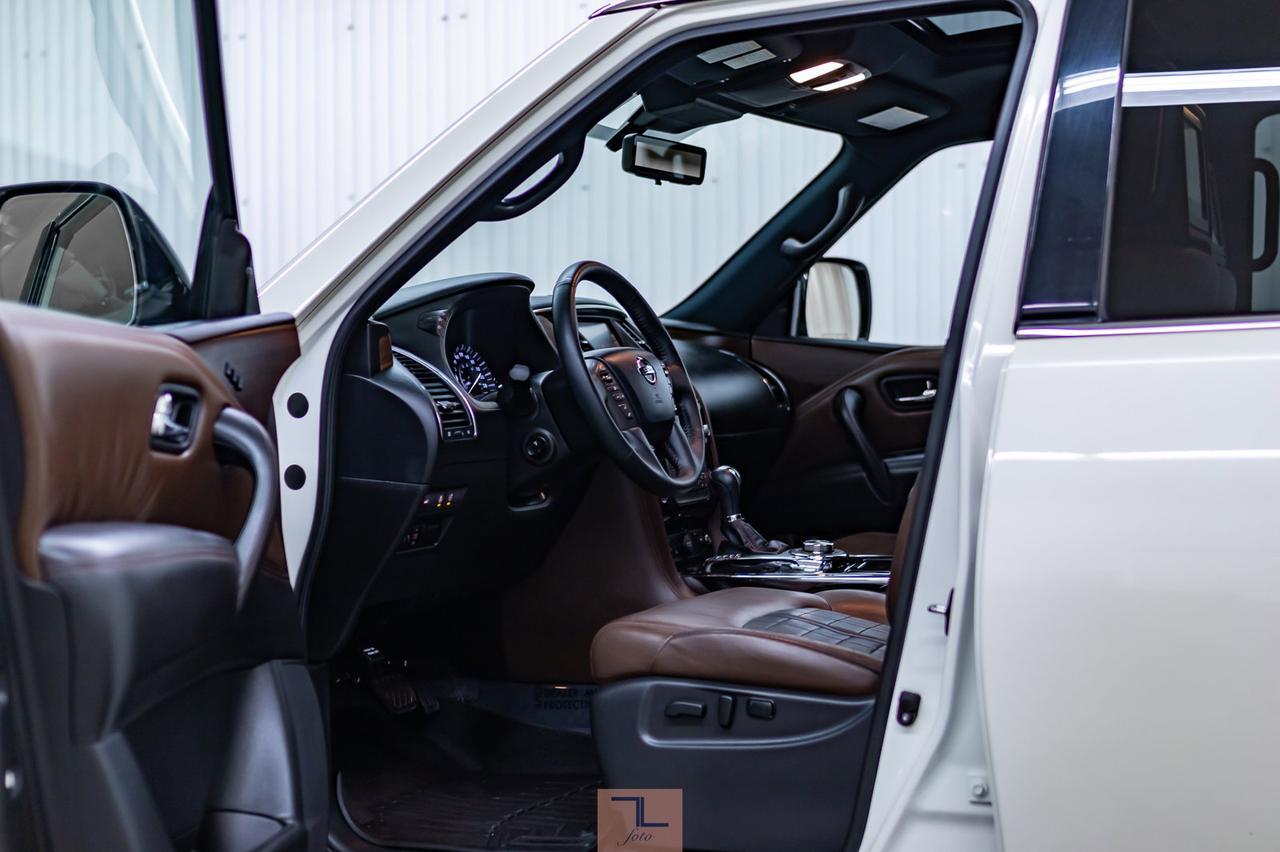 2018 Nissan Armada AWD Platinum Reserve Leather Roof Nav TV&apos;s Red Deer AB