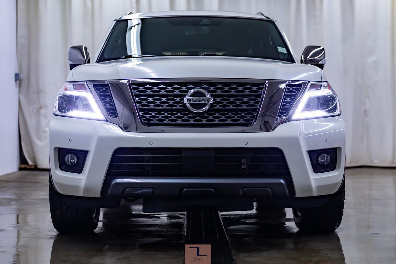 2018 Nissan Armada AWD Platinum Reserve Leather Roof Nav TV's Red Deer AB