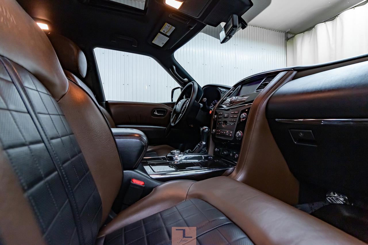 2018 Nissan Armada AWD Platinum Reserve Leather Roof Nav TV&apos;s Red Deer AB