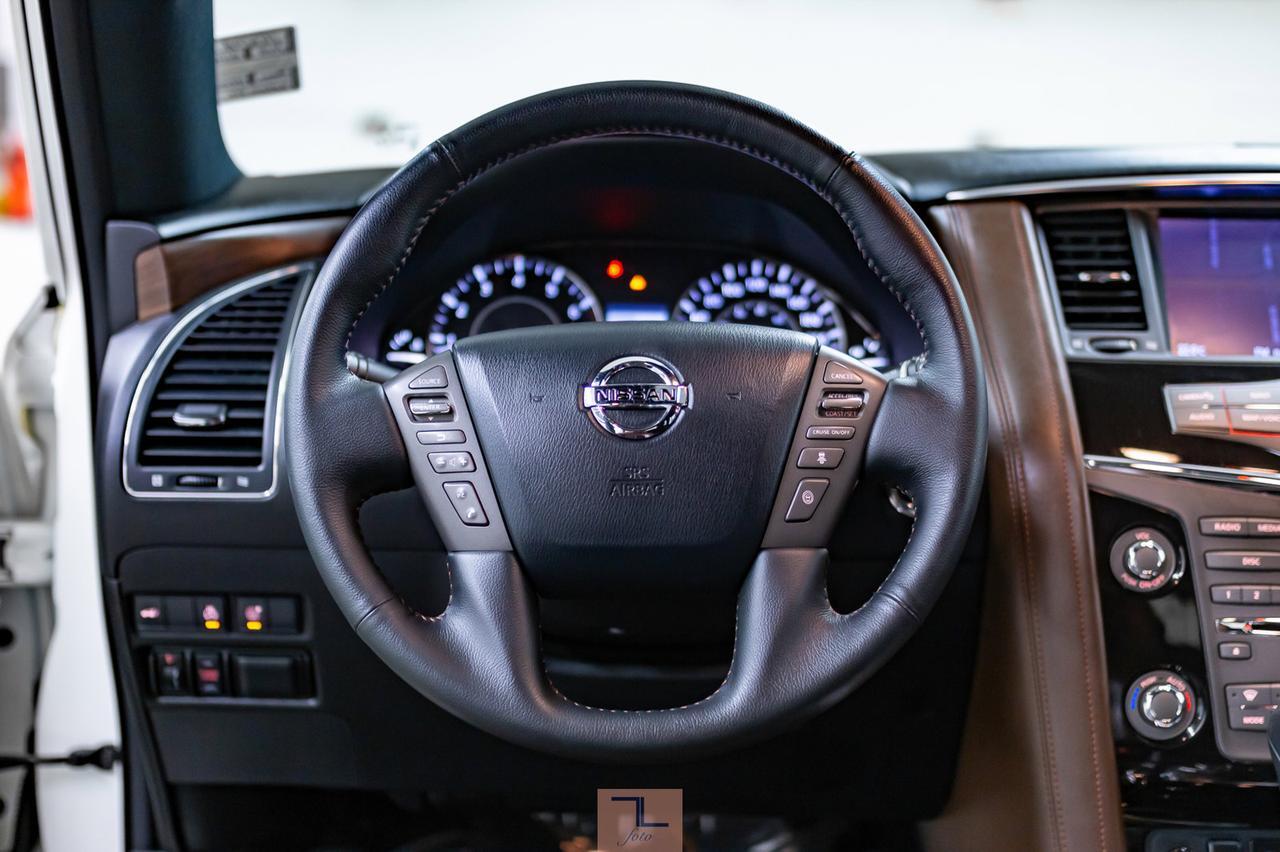 2018 Nissan Armada AWD Platinum Reserve Leather Roof Nav TV&apos;s Red Deer AB