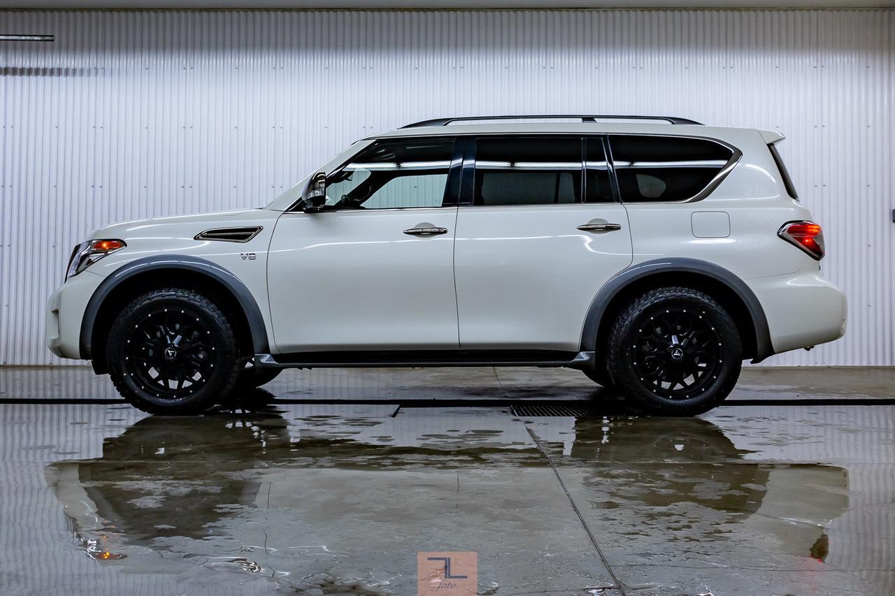 2018 Nissan Armada AWD Platinum Reserve Leather Roof Nav TV's Red Deer AB