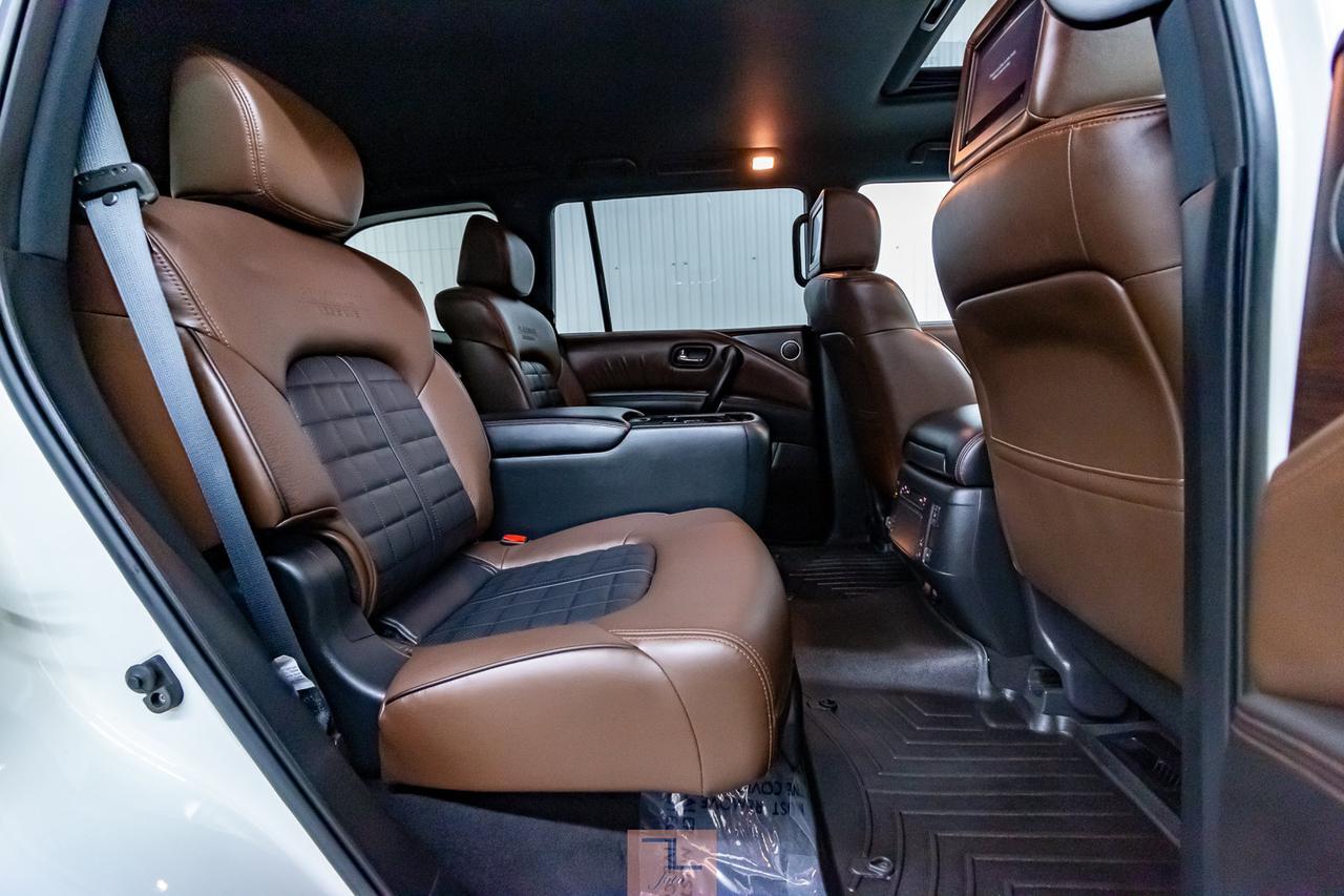 2018 Nissan Armada AWD Platinum Reserve Leather Roof Nav TV's Red Deer AB