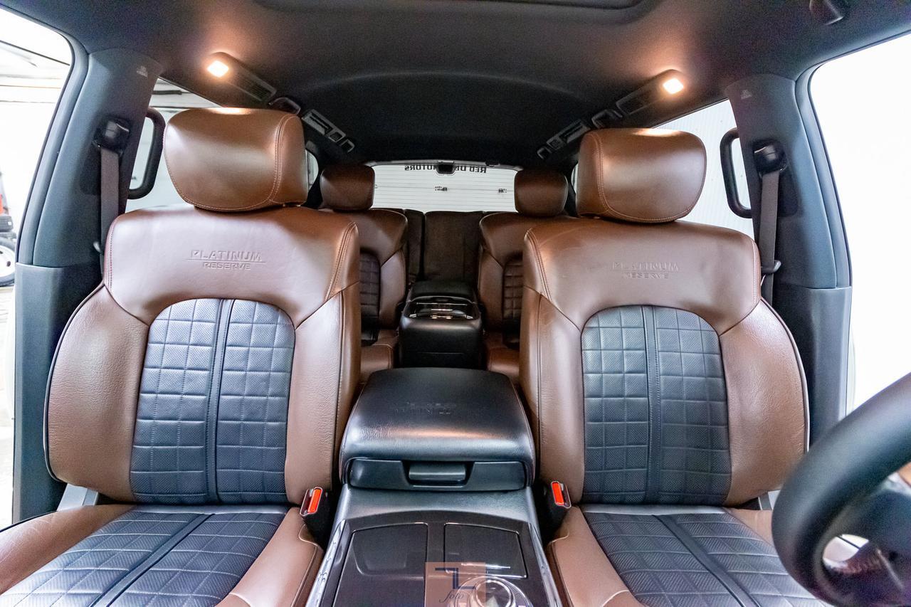 2018 Nissan Armada AWD Platinum Reserve Leather Roof Nav TV's Red Deer AB
