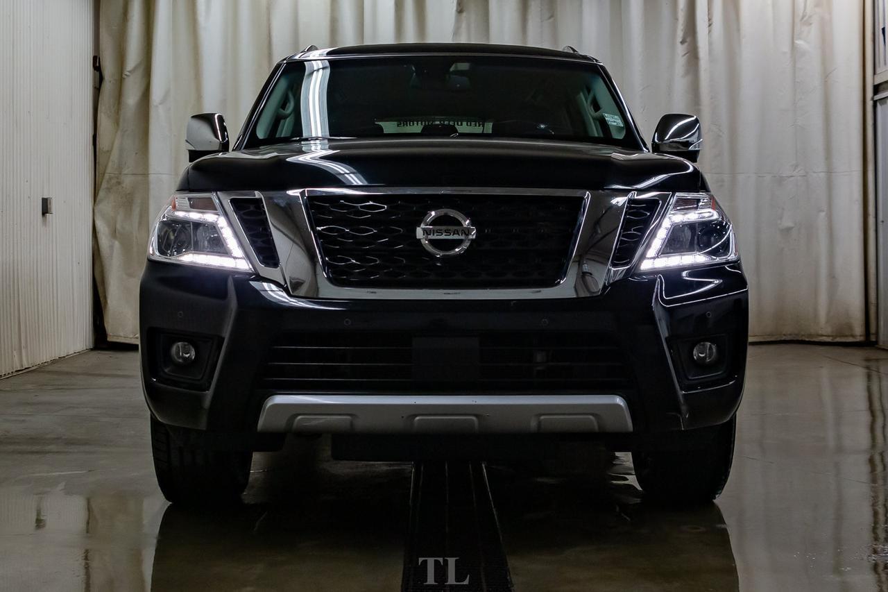 2018 Nissan Armada AWD SL Leather Roof Nav BCam Red Deer AB
