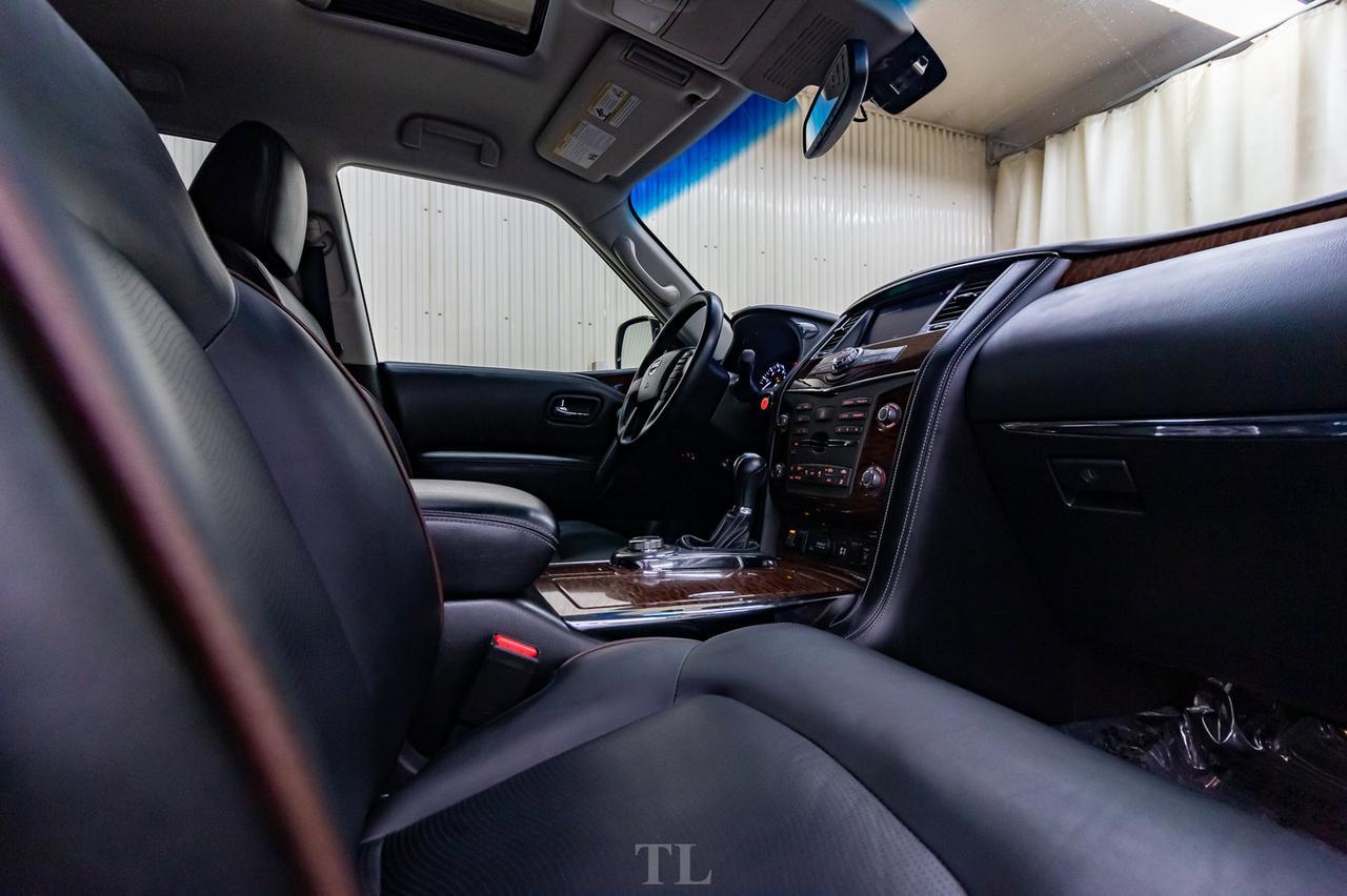 2018 Nissan Armada AWD SL Leather Roof Nav BCam Red Deer AB
