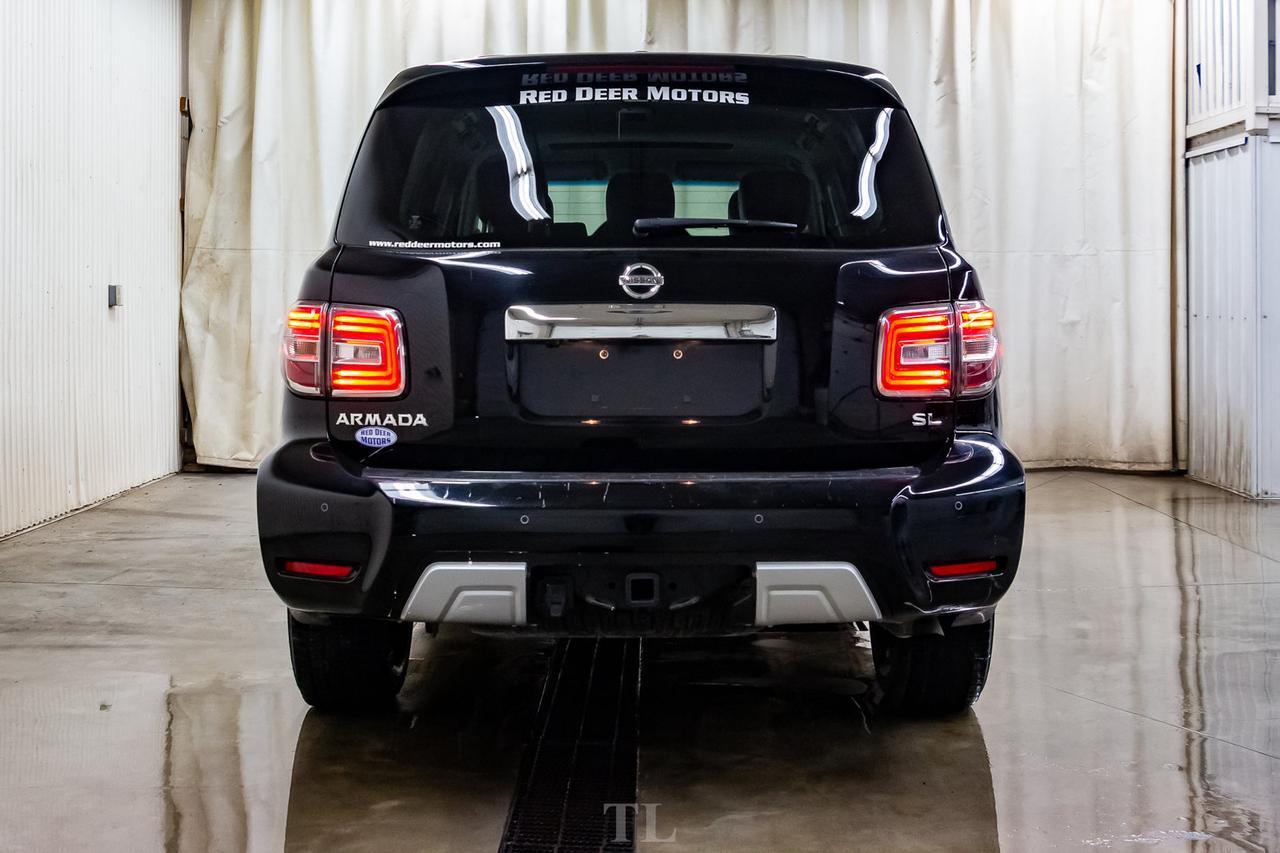 2018 Nissan Armada AWD SL Leather Roof Nav BCam Red Deer AB