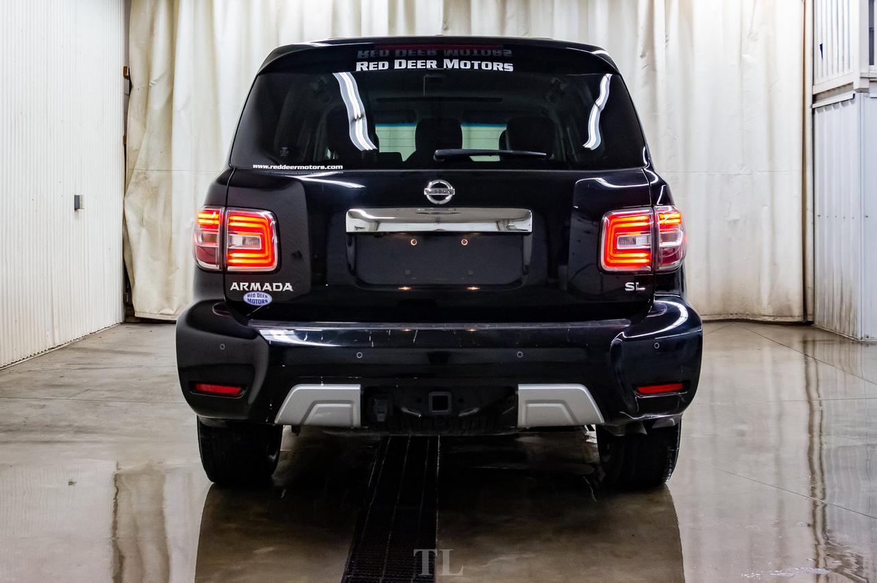 2018 Nissan Armada AWD SL Leather Roof Nav BCam Red Deer AB
