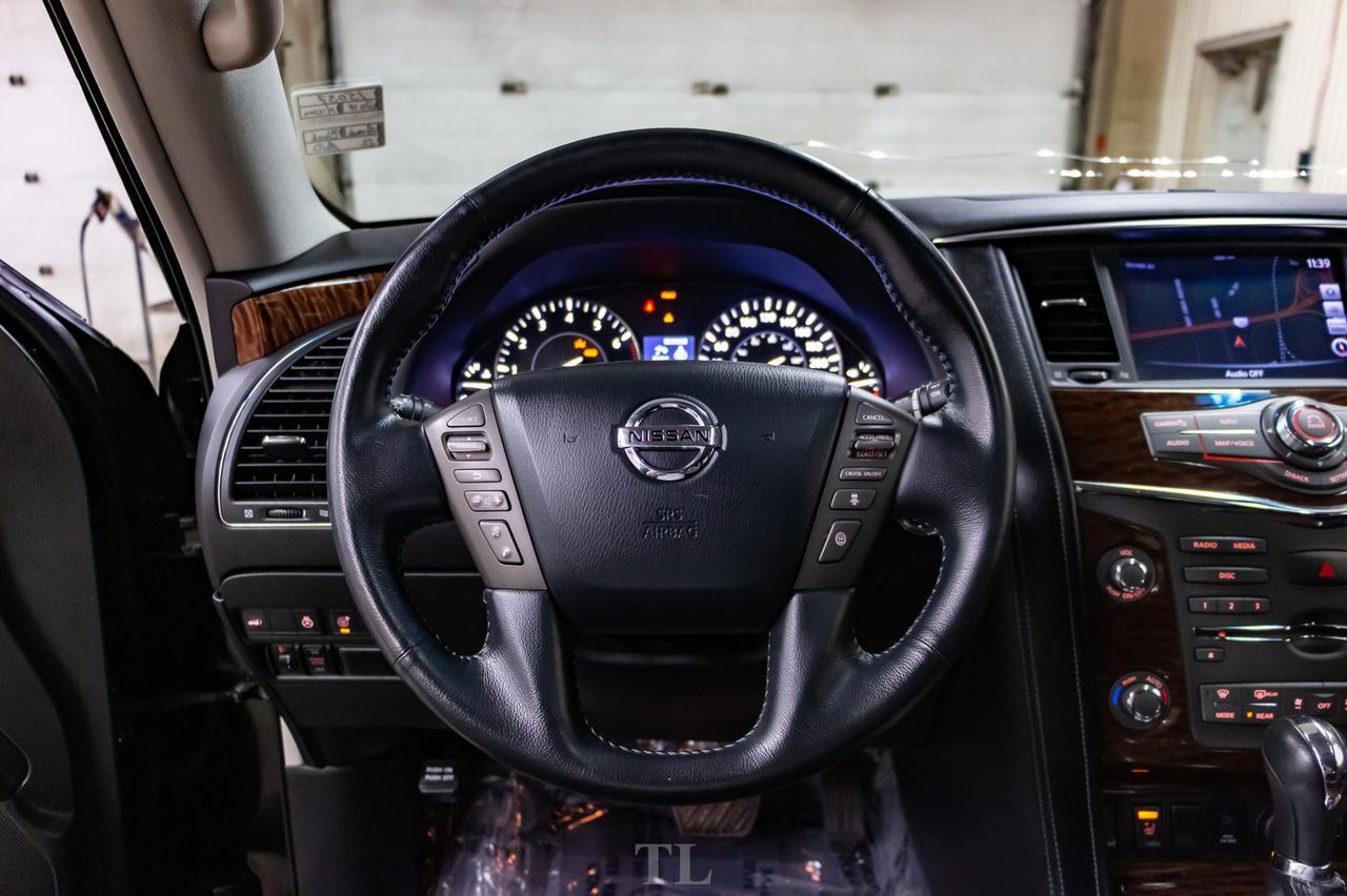 2018 Nissan Armada AWD SL Leather Roof Nav BCam Red Deer AB
