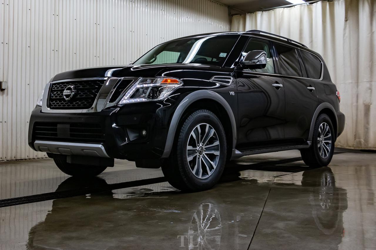 2018 Nissan Armada AWD SL Leather Roof Nav BCam Red Deer AB