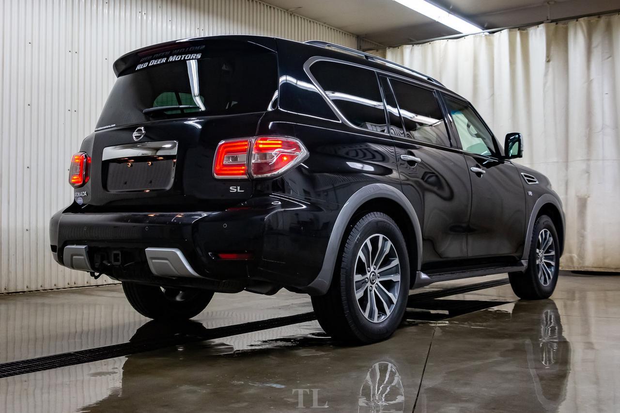 2018 Nissan Armada AWD SL Leather Roof Nav BCam Red Deer AB