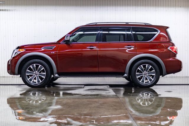 2018 Nissan Armada AWD SL Leather Roof Nav BCam Red Deer AB