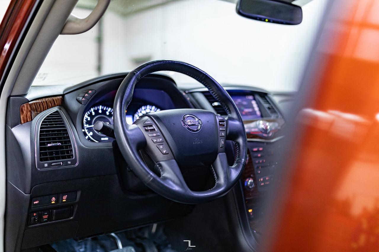 2018 Nissan Armada AWD SL Leather Roof Nav BCam Red Deer AB