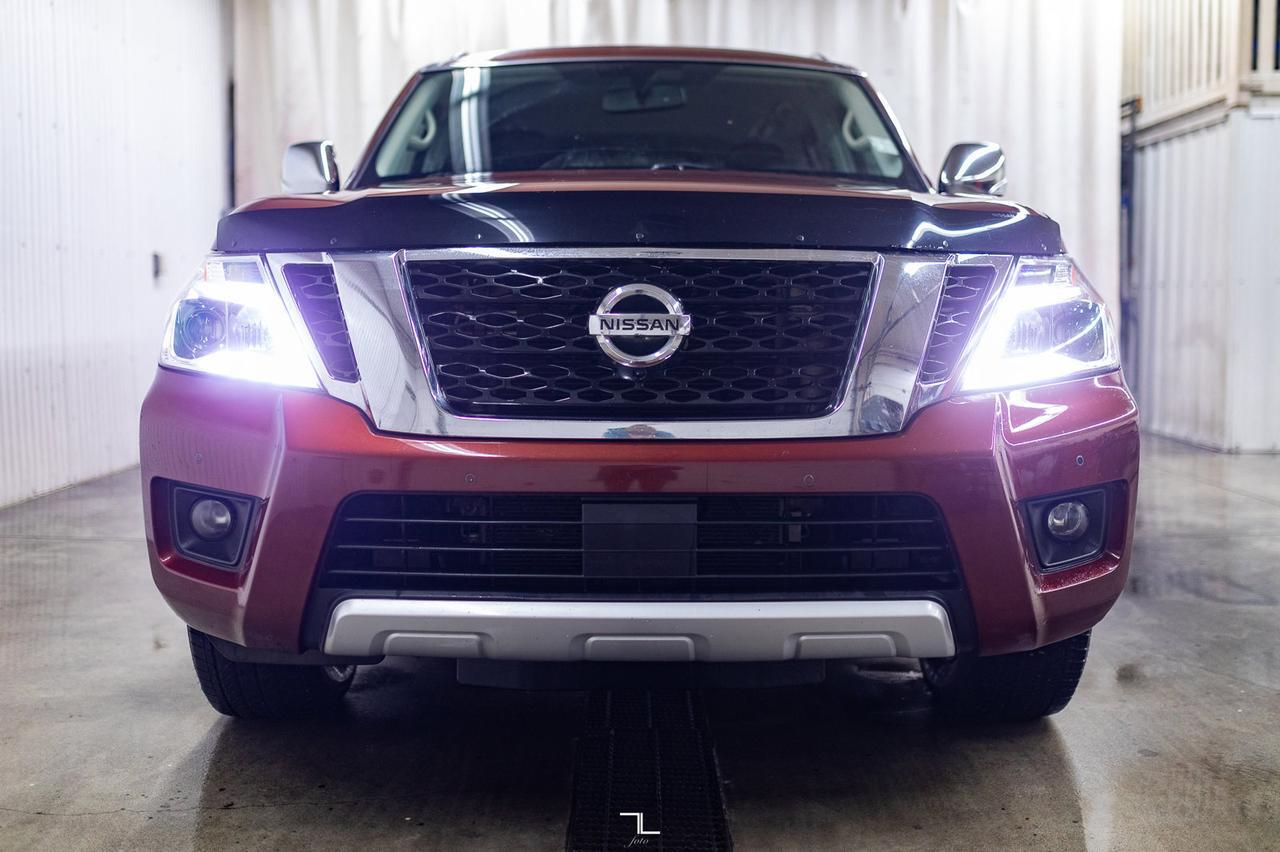 2018 Nissan Armada AWD SL Leather Roof Nav BCam Red Deer AB