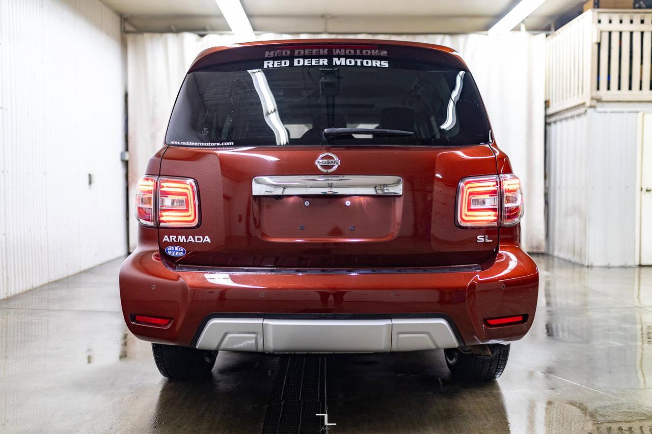 2018 Nissan Armada AWD SL Leather Roof Nav BCam Red Deer AB