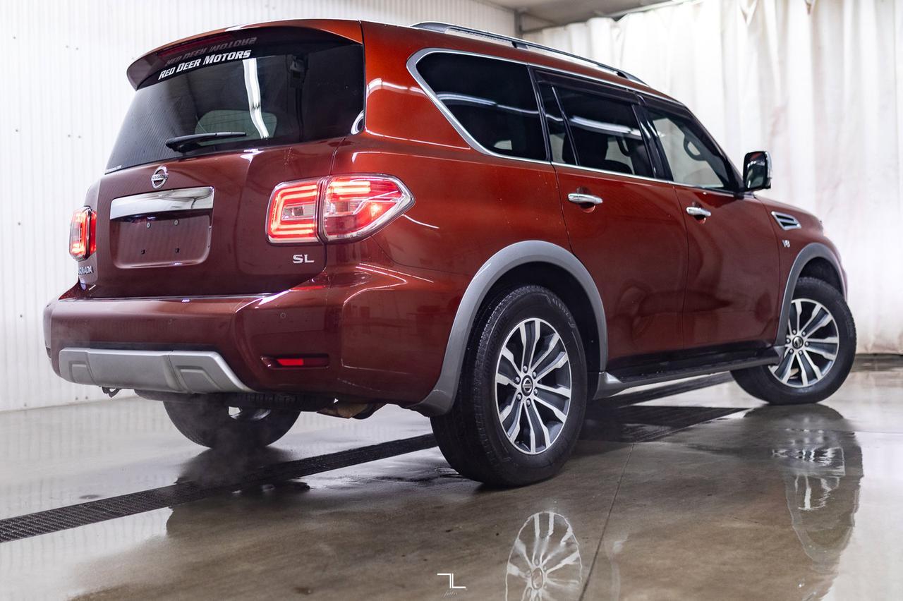 2018 Nissan Armada AWD SL Leather Roof Nav BCam Red Deer AB