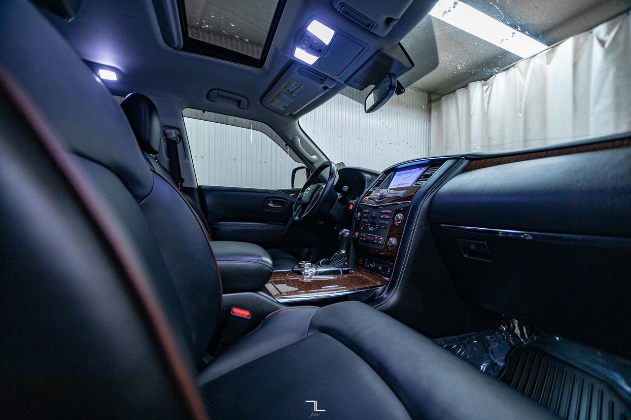 2018 Nissan Armada AWD SL Leather Roof Nav BCam Red Deer AB