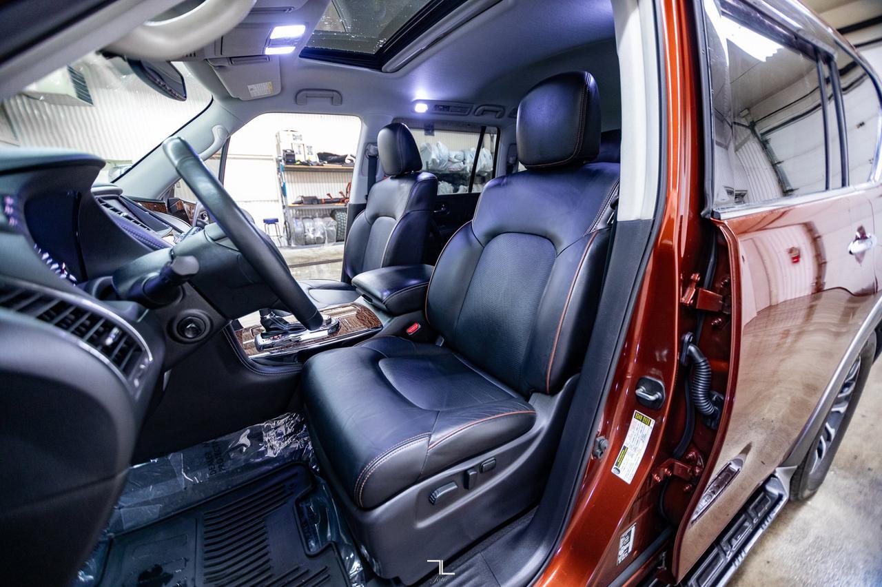 2018 Nissan Armada AWD SL Leather Roof Nav BCam Red Deer AB