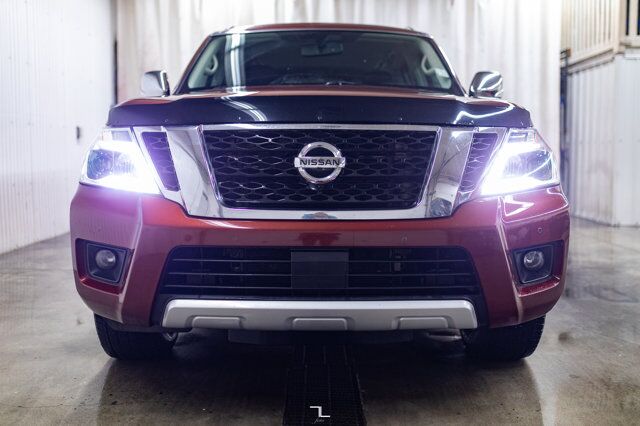 2018 Nissan Armada AWD SL Leather Roof Nav BCam Red Deer AB