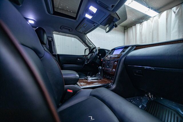 2018 Nissan Armada AWD SL Leather Roof Nav BCam Red Deer AB