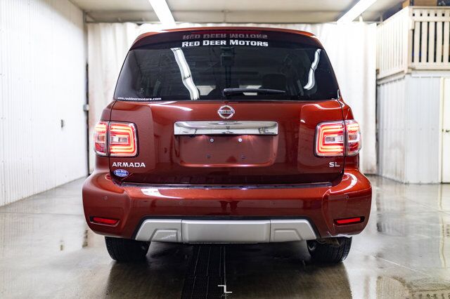 2018 Nissan Armada AWD SL Leather Roof Nav BCam Red Deer AB