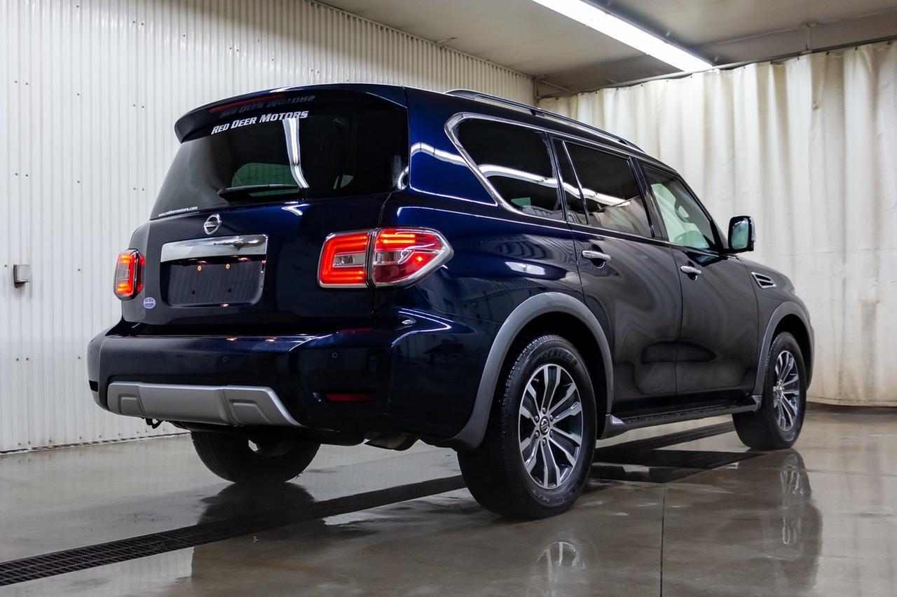 2018 Nissan Armada AWD SL Leather Roof Nav Red Deer AB
