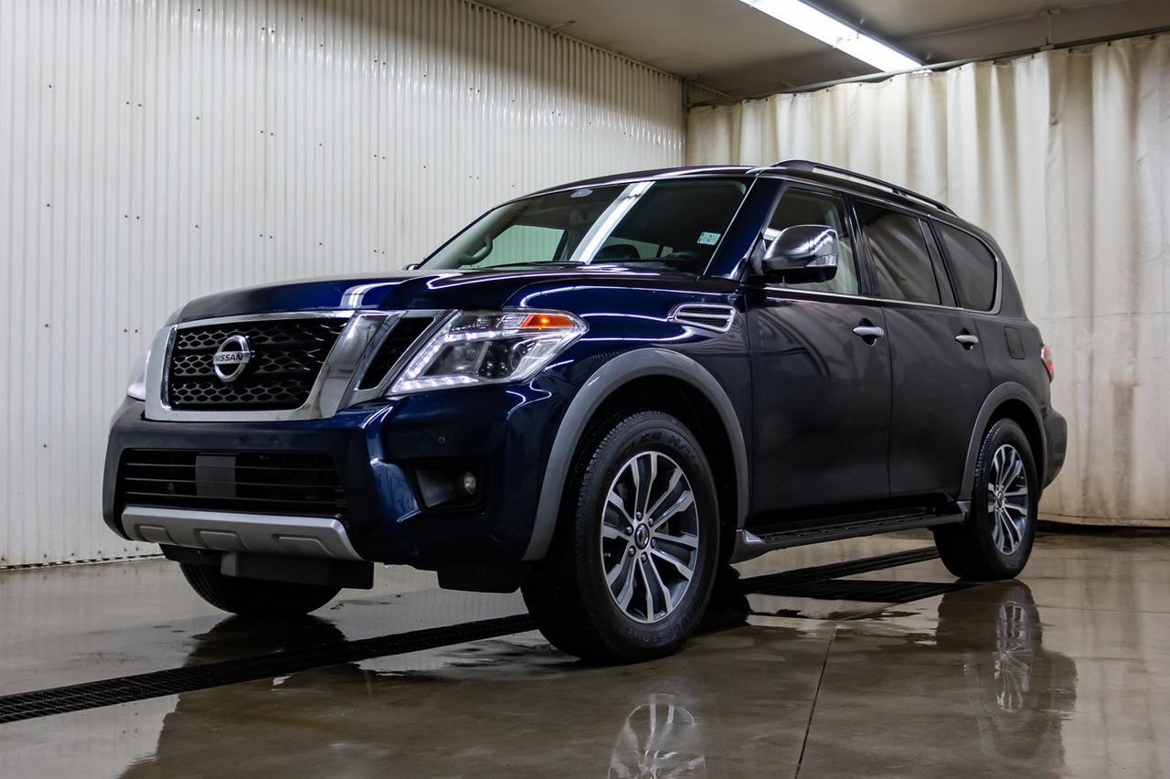 2018 Nissan Armada AWD SL Leather Roof Nav Red Deer AB