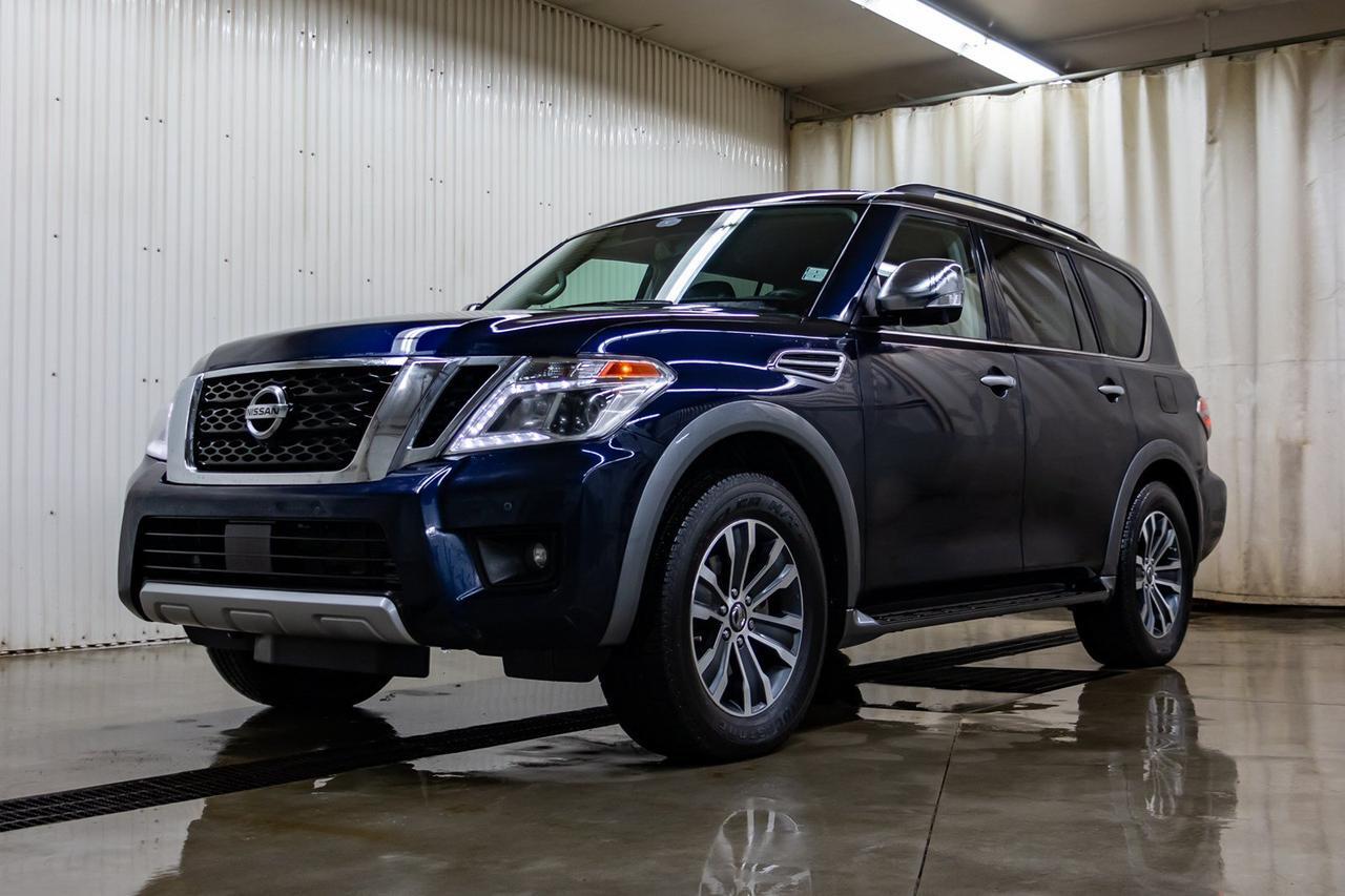 2018 Nissan Armada AWD SL Leather Roof Nav Red Deer AB
