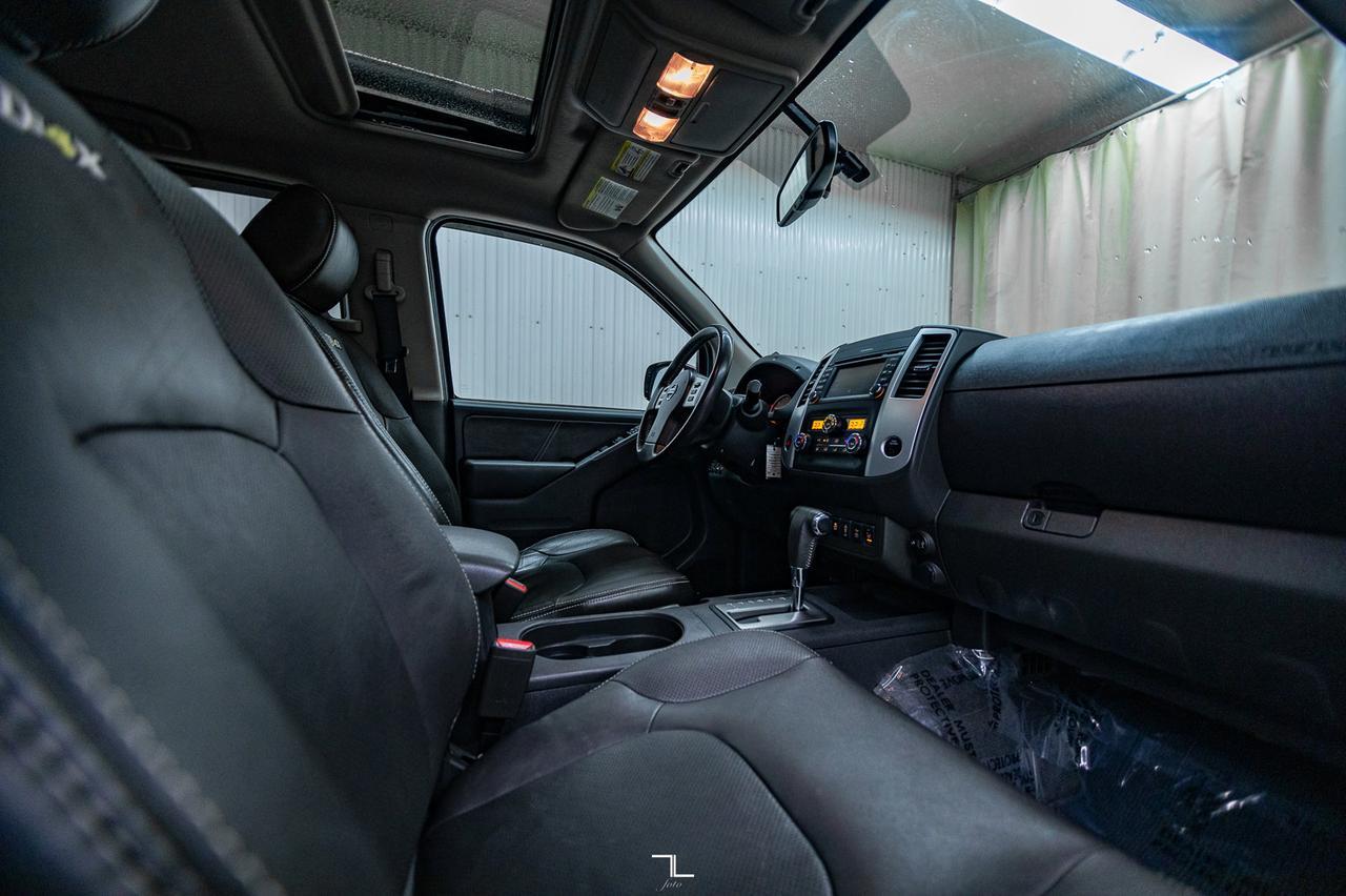 2018 Nissan Frontier 4x4 Crew Cab Pro-4X Leather Roof Nav Red Deer AB