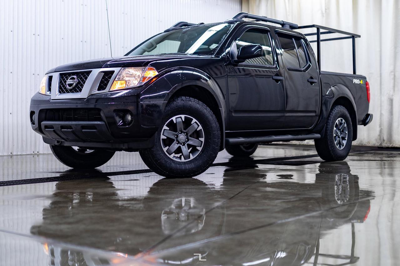2018 Nissan Frontier 4x4 Crew Cab Pro-4X Leather Roof Nav Red Deer AB