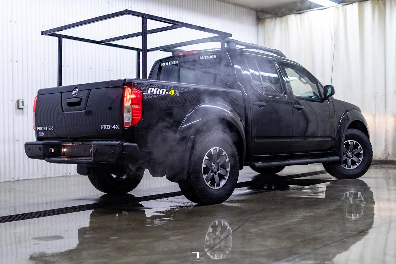 2018 Nissan Frontier 4x4 Crew Cab Pro-4X Leather Roof Nav Red Deer AB