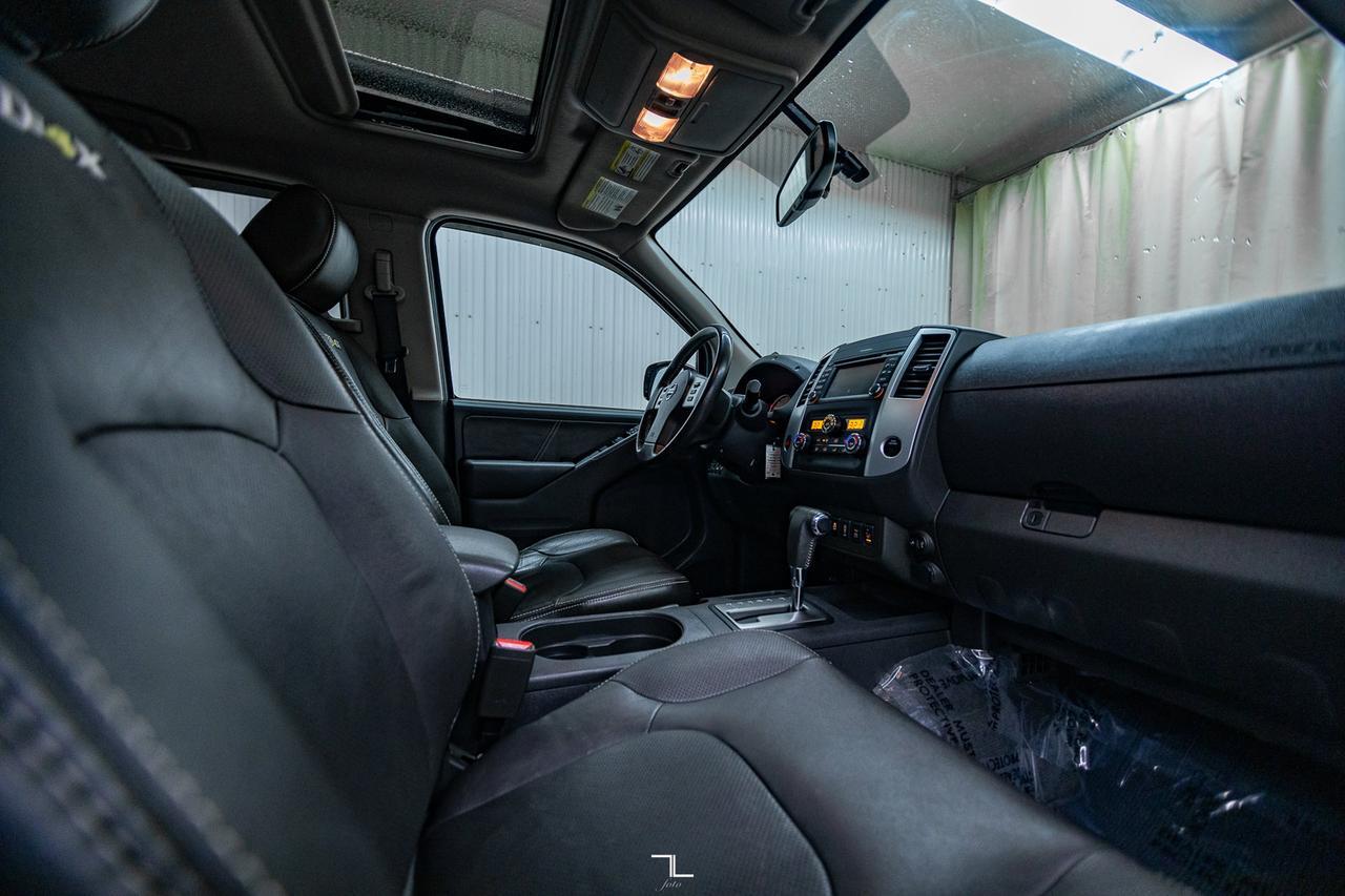 2018 Nissan Frontier 4x4 Crew Cab Pro-4X Leather Roof Nav Red Deer AB
