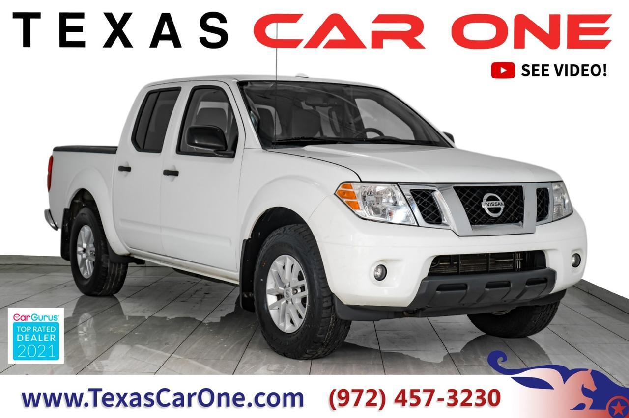 2018 Nissan Frontier SV CREW CAB 4WD V6 AUTOMATIC HEATED SEATS REAR CAMERA BLUETOOTH TOW HITCH BED LINER ALLOY WHEELS