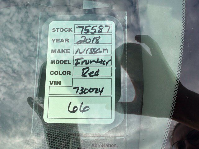 2018 Nissan Frontier SV Jacksonville FL