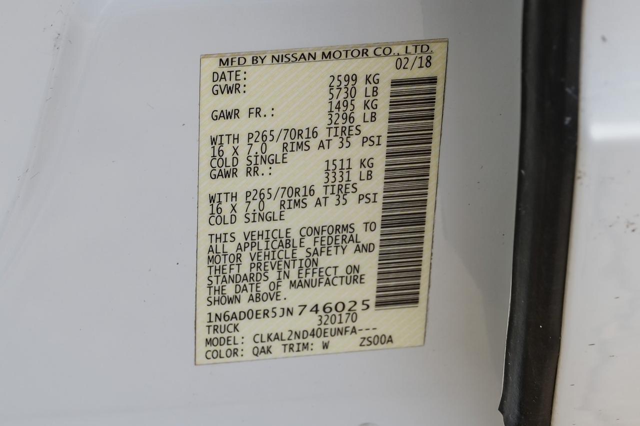 2018 Nissan Frontier SV V6 Farmers Branch TX