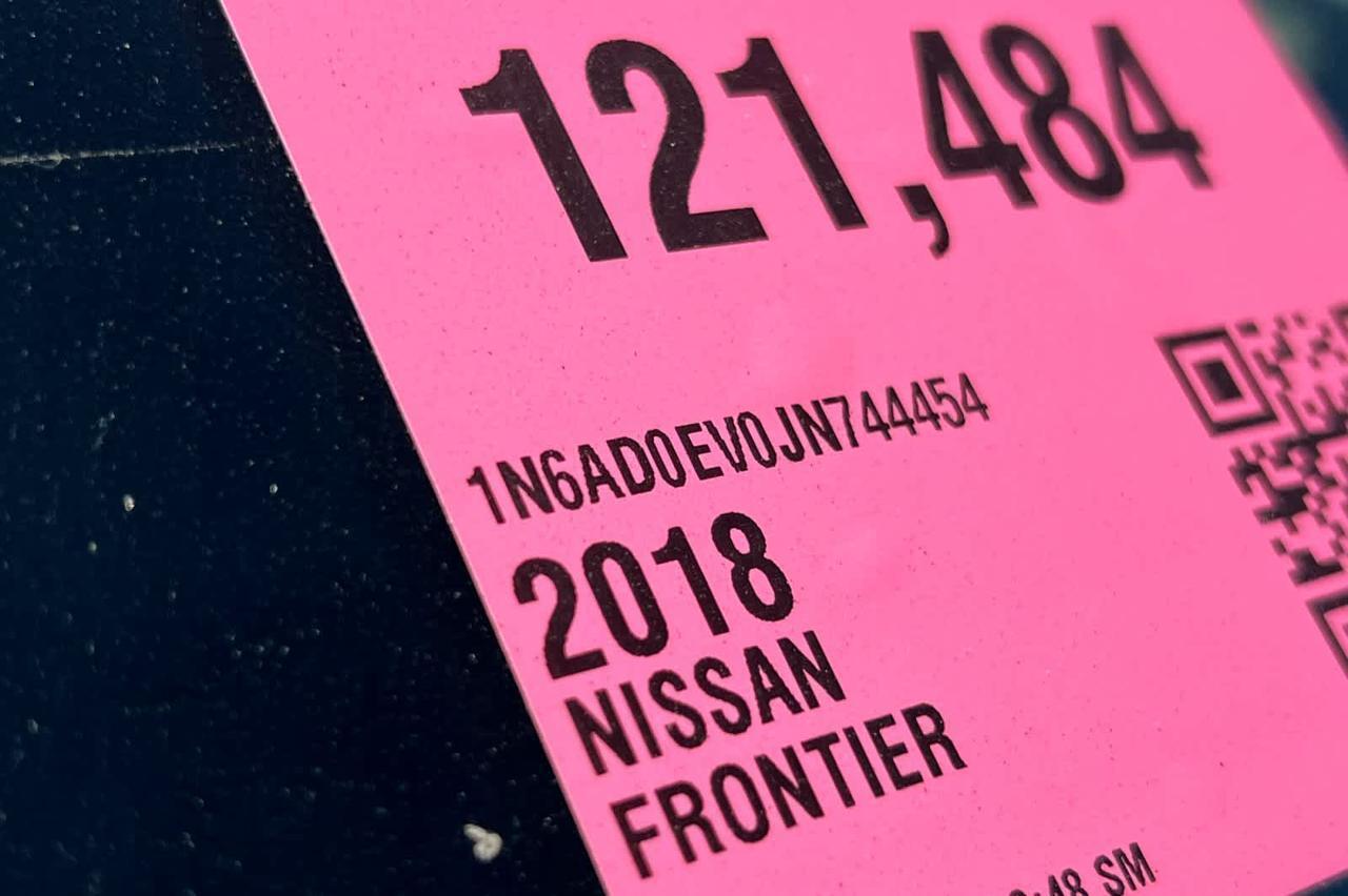 2018 Nissan Frontier SV V6 Roseville CA