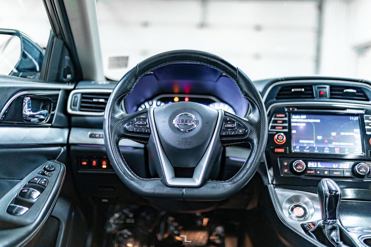 2018 Nissan Maxima SL Leather Roof Nav BCam Red Deer AB
