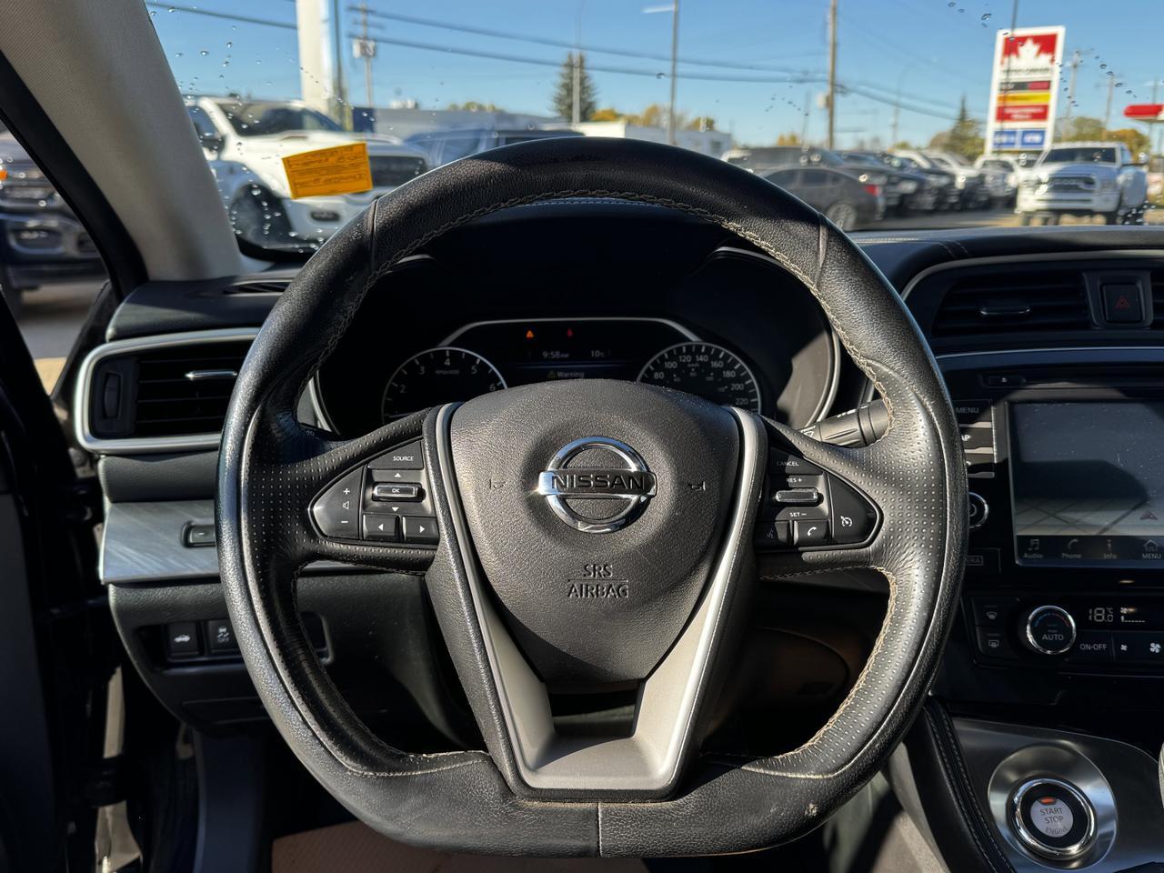 2018 Nissan Maxima SV FWD | Heated Seats | NissanConnect | Backup Camera Redwater AB