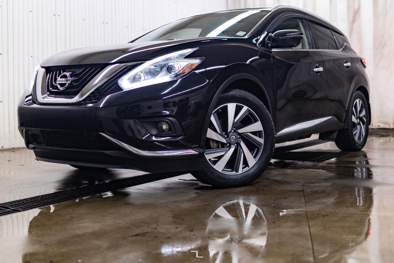 2018 Nissan Murano AWD Platinum Leather Roof Nav BCam Red Deer AB