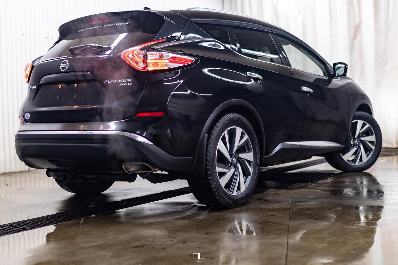 2018 Nissan Murano AWD Platinum Leather Roof Nav BCam Red Deer AB