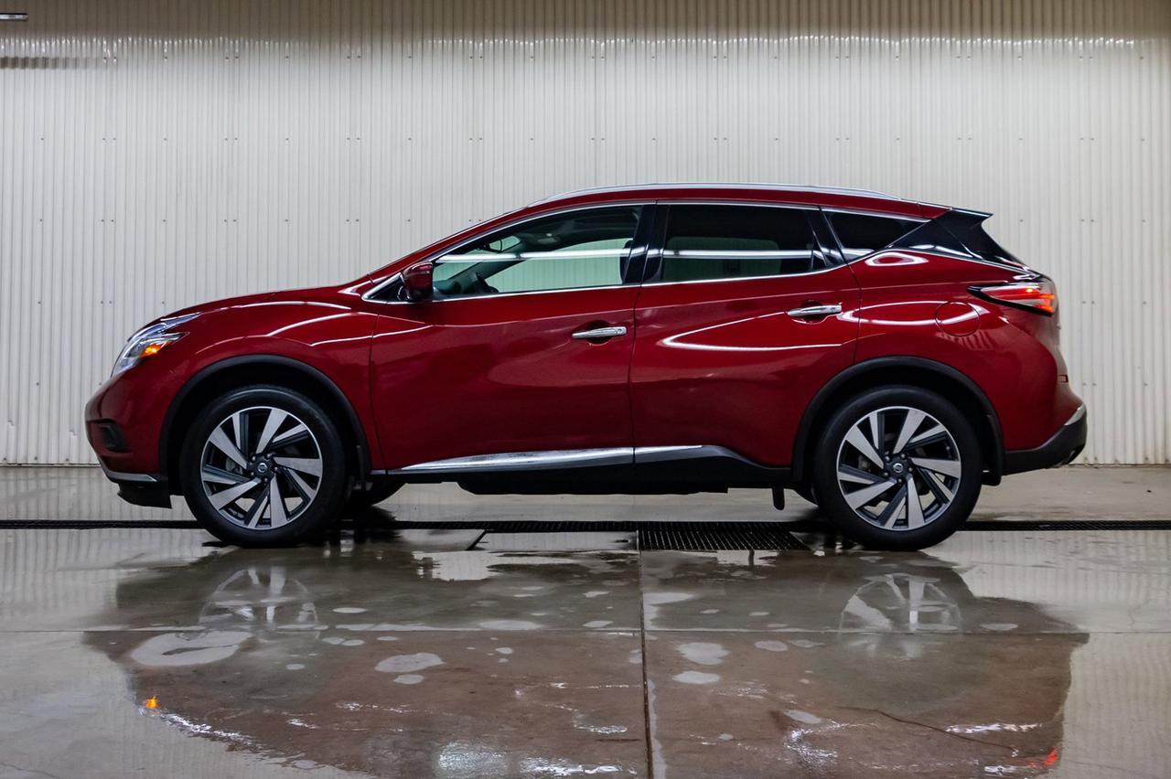 2018 Nissan Murano AWD Platinum Leather Roof Nav Red Deer AB