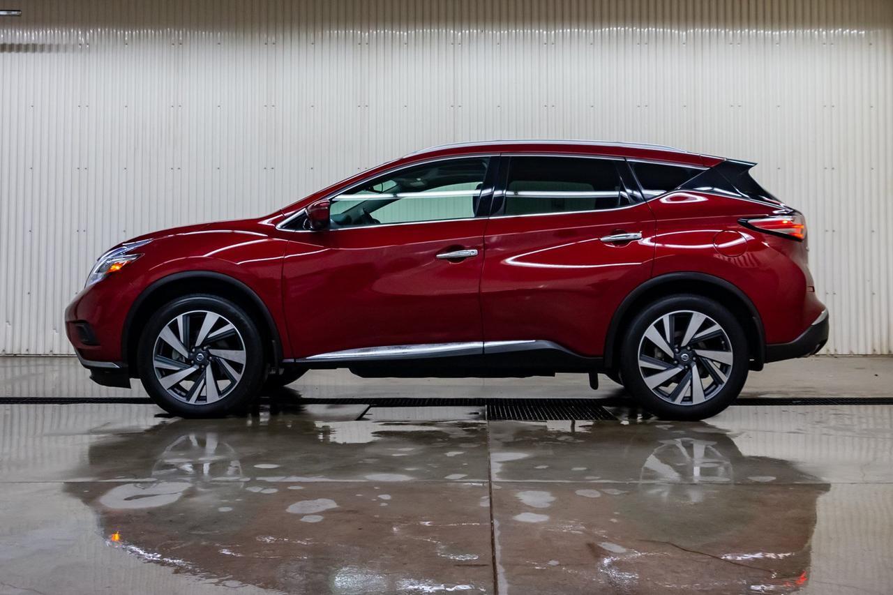 2018 Nissan Murano AWD Platinum Leather Roof Nav Red Deer AB