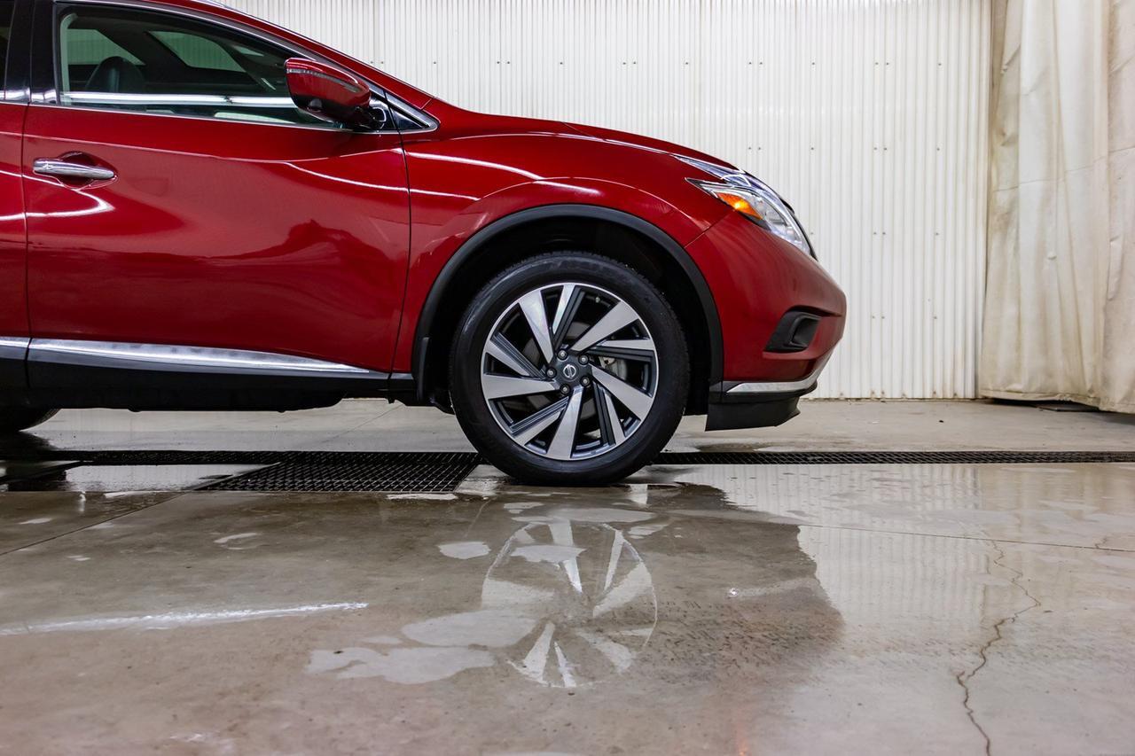 2018 Nissan Murano AWD Platinum Leather Roof Nav Red Deer AB