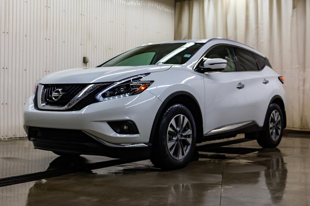 2018 Nissan Murano AWD SL Luxury Edition Leather Roof Nav Red Deer AB