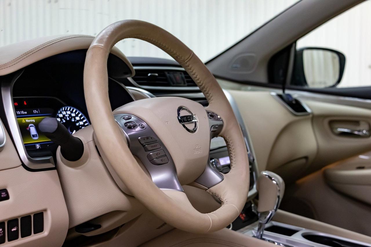 2018 Nissan Murano AWD SL Luxury Edition Leather Roof Nav Red Deer AB