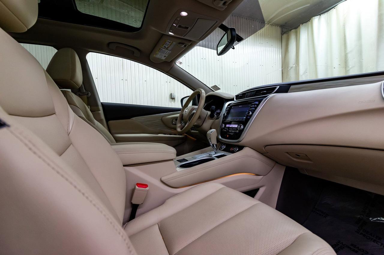 2018 Nissan Murano AWD SL Luxury Edition Leather Roof Nav Red Deer AB