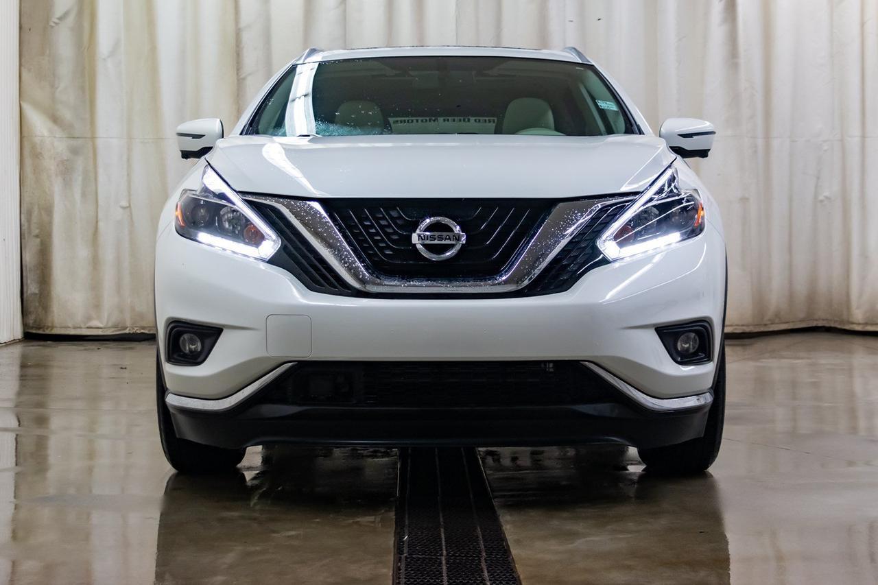 2018 Nissan Murano AWD SL Luxury Edition Leather Roof Nav Red Deer AB