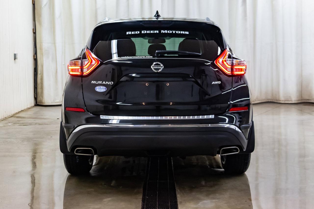 2018 Nissan Murano AWD SL Midnight Leather Roof Nav Red Deer AB